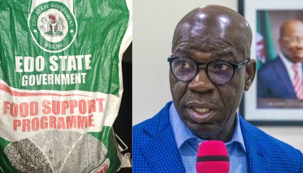 Godwin Obaseki looted rice Edo State