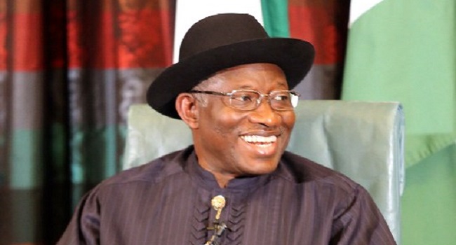 Goodluck Jonathan smile