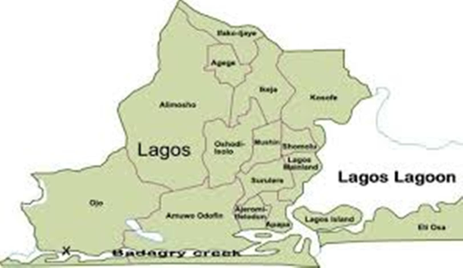 LAgos map