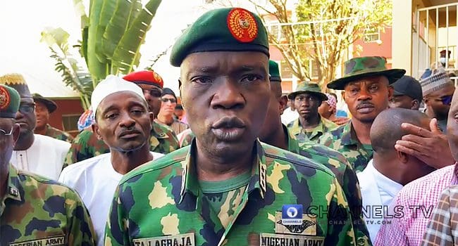 Army won’t succumb to calls to disrupt democracy — Lagbaja