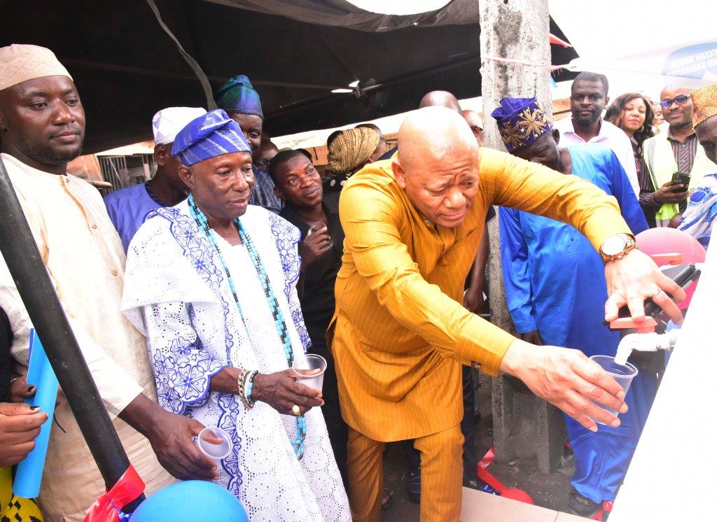 NASCON borehole Alayabiagba Community in Lagos