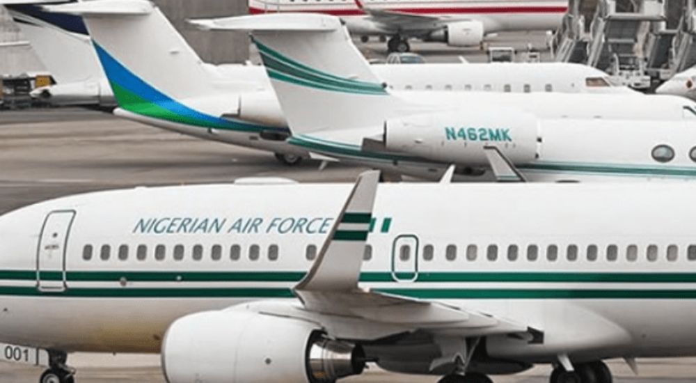 Nigerian presidential jet