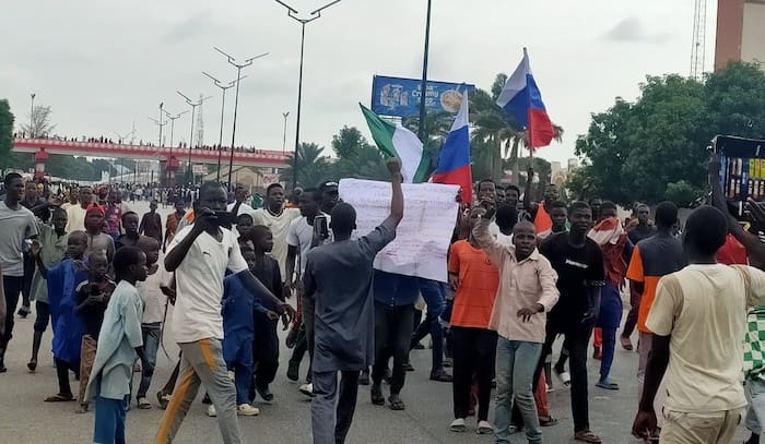 Nine Feared Dead As Protesters Raise Russian Flag in Kano