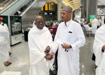 Tinubu in hajj 1