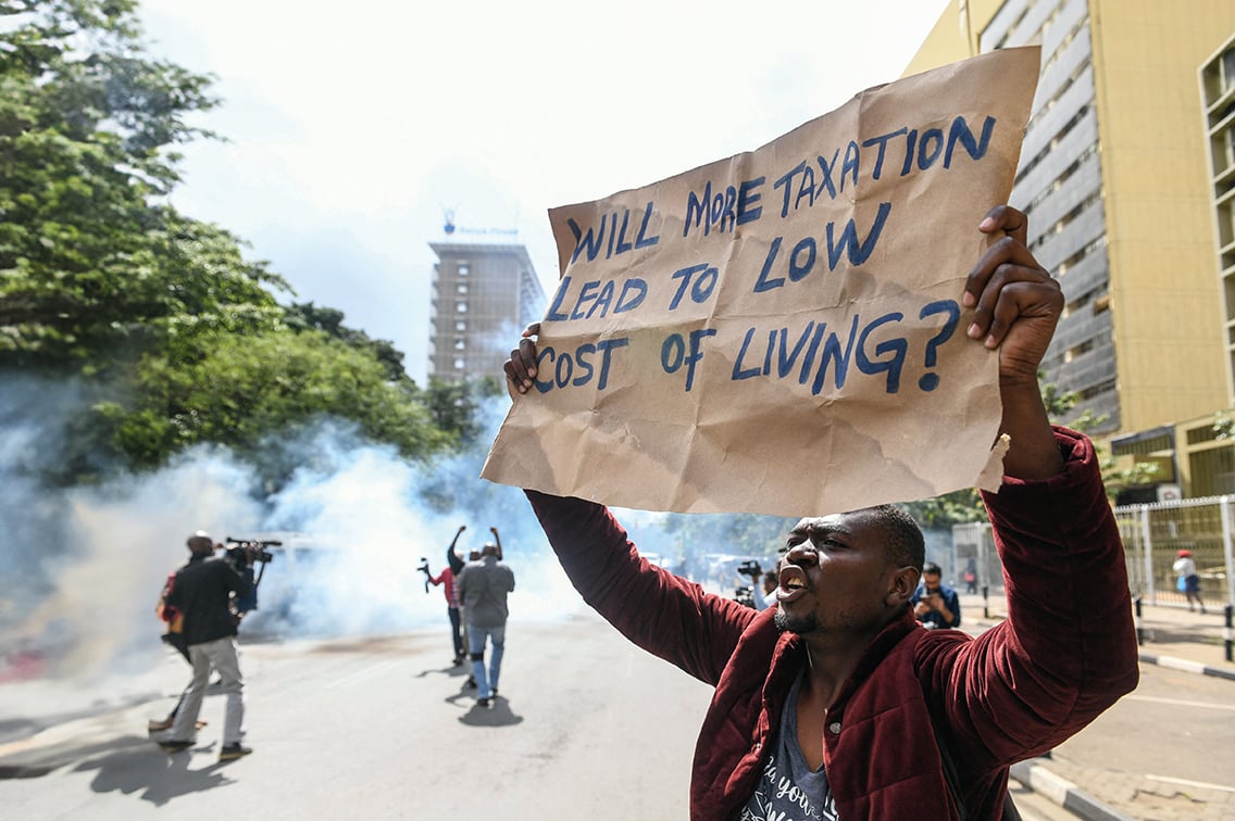 id5321037 nairobi protest