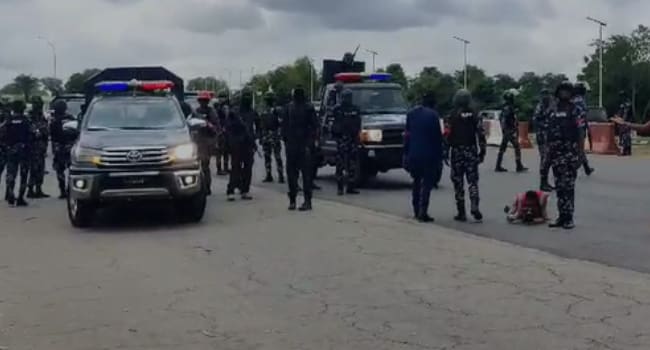 protests Abuja police