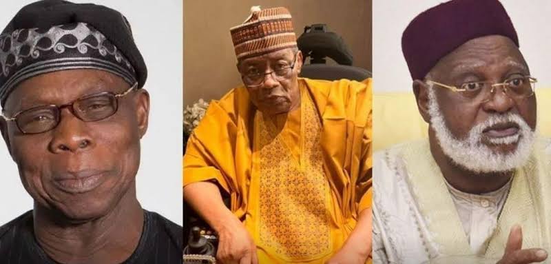 Rising Insecurity: Obasanjo Holds Closed-Door Meeting with IBB, Abdulsalami in Minna