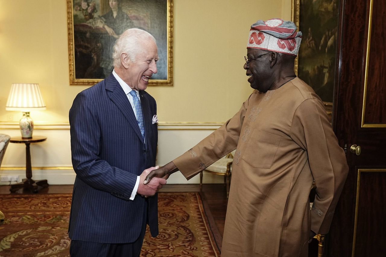 Tinubu Meets With King Charles At Buckingham Palace