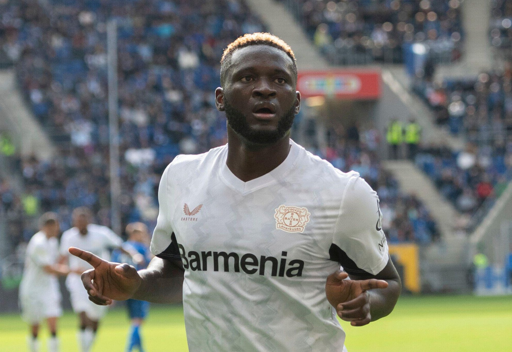 Victor Boniface Stars with Two Goals, Assist as Leverkusen Defeat Hoffenheim 4-1