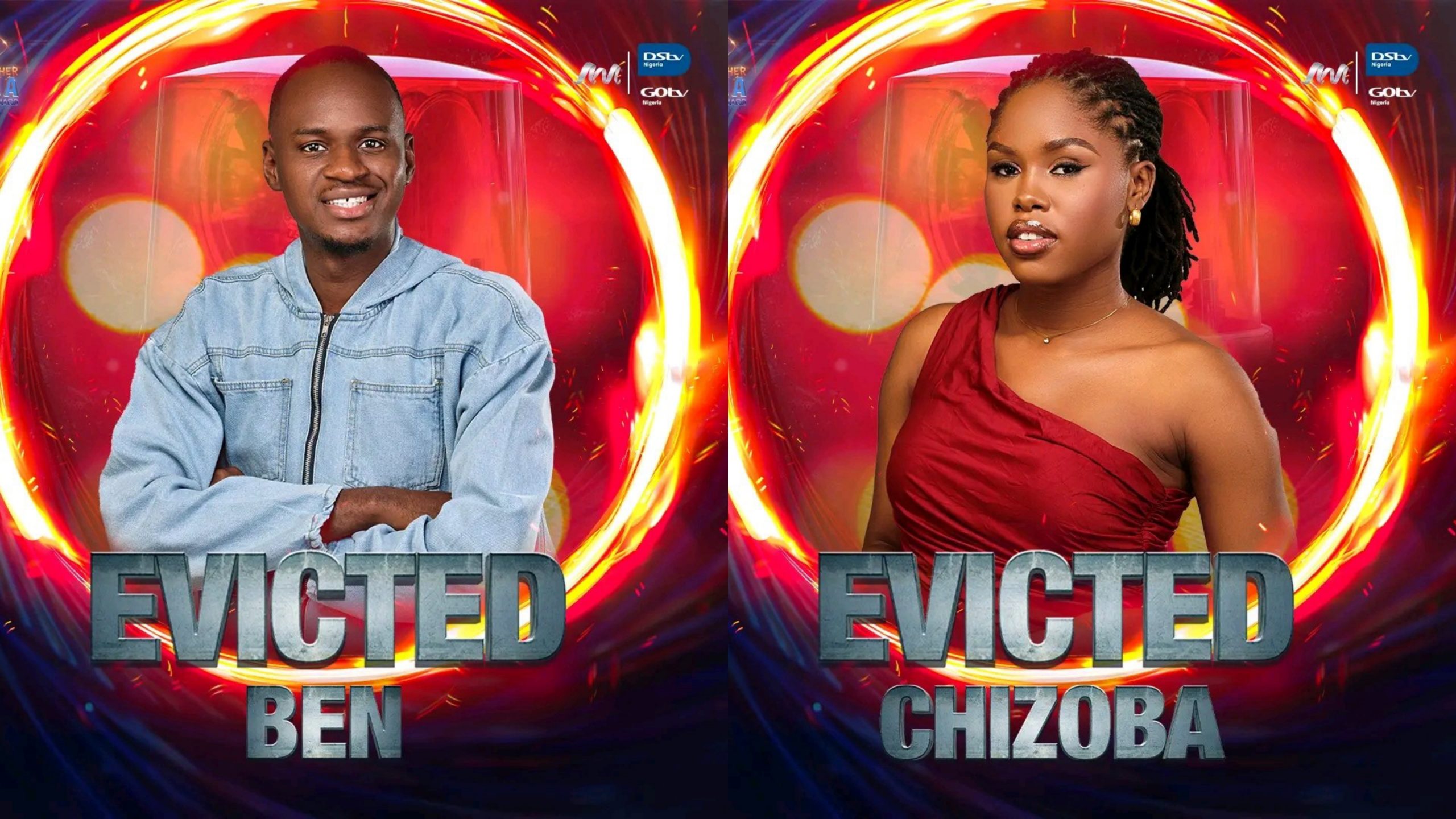 BBNaija S9: Ben, Chizoba’s Journey Ends with Shocking Eviction