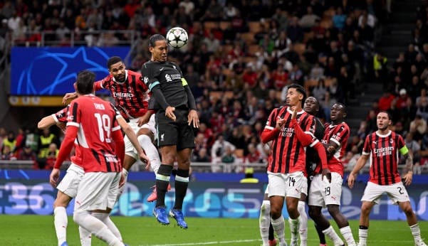 UCL: Chukwueze benched as Milan fall to Liverpool, Kane fires four, Mbappe scores