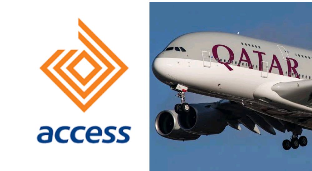 Access bank and Qatar Airways logos 20240905 151452 0000