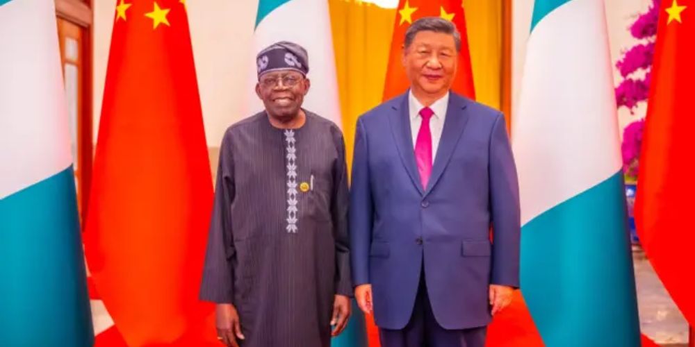 Bola Tinubu and Xi Ji Pin