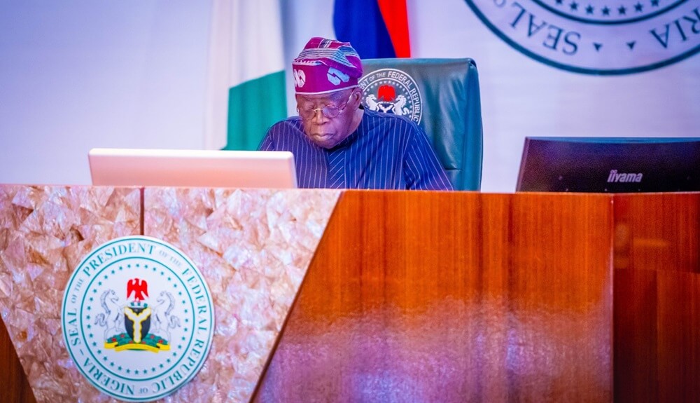 Bola Tinubu presides over FEC 1