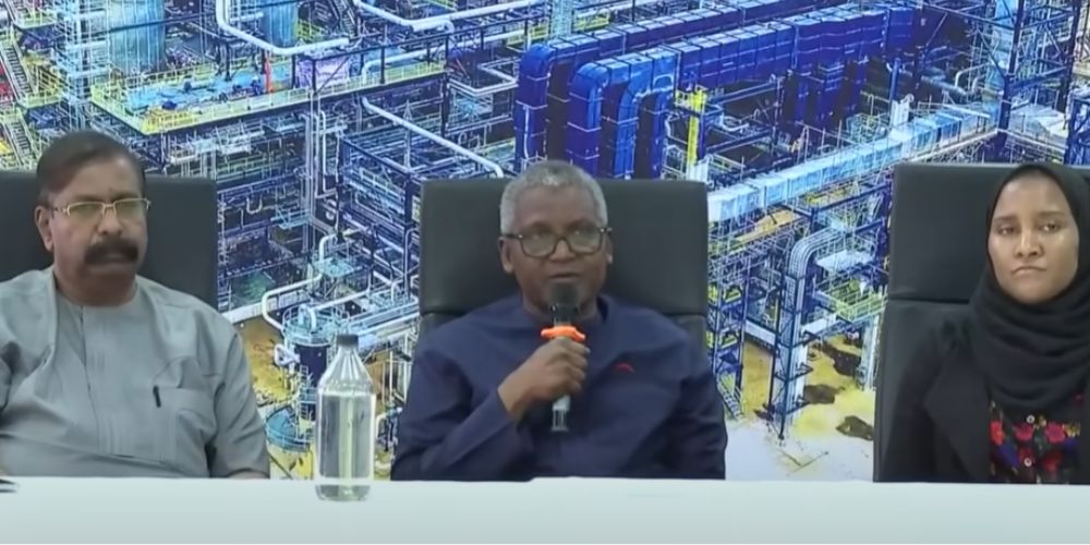 Dangote Refinery Team Led By Aliko Dangote