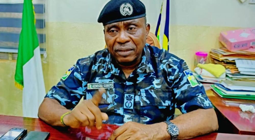 Enugu state Commissioner of Police CP Kanayo Uzuegbu 20240919 200538 0000