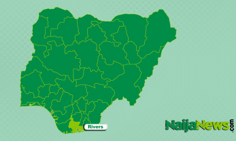 Map of Rivers State Nigeria