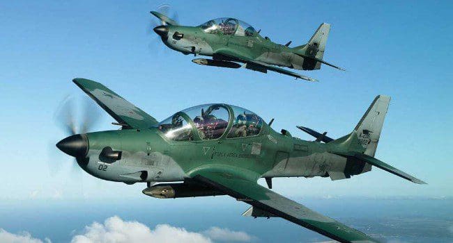 Nigeria Air Force jets