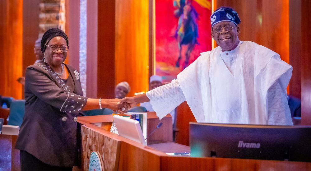 President Tinubu and Justice Kekere Ekun