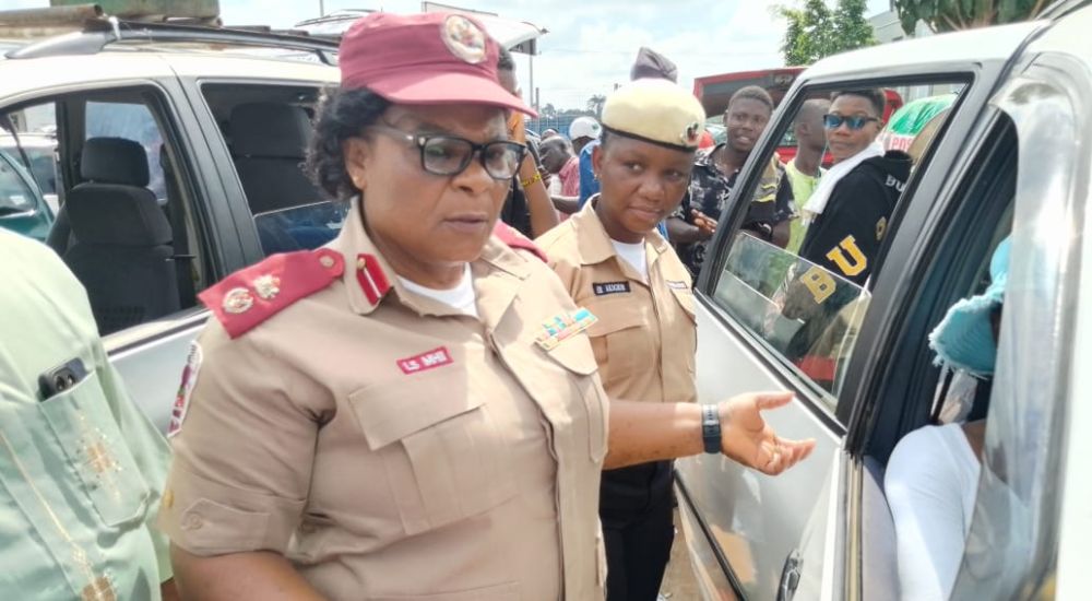 Sector Commander of the Federal Road Safety Corps Nasarawa State Command CC Samuel Mhii