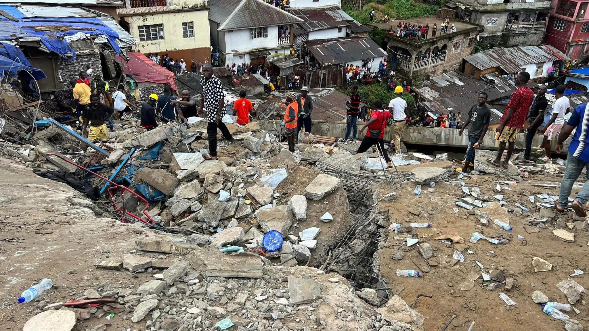 Sierra Leone building collapse