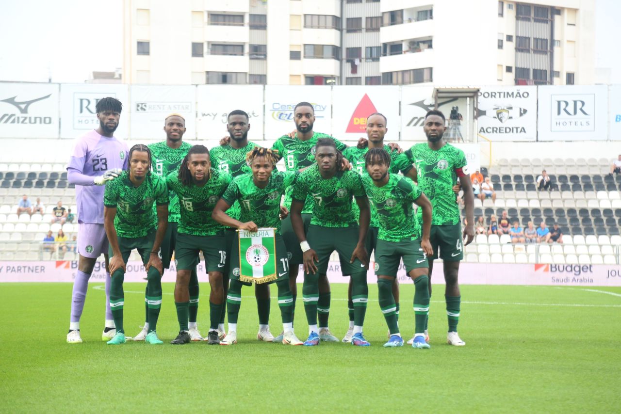 Super Eagles squad vs Saudi Arabia