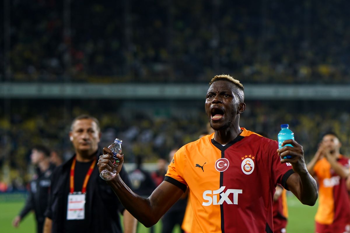 fenerbahce v galatasaray turkish super league osimhen