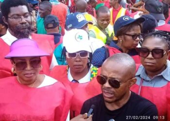 nlc labour protest