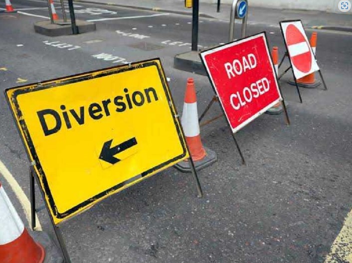 road diversion