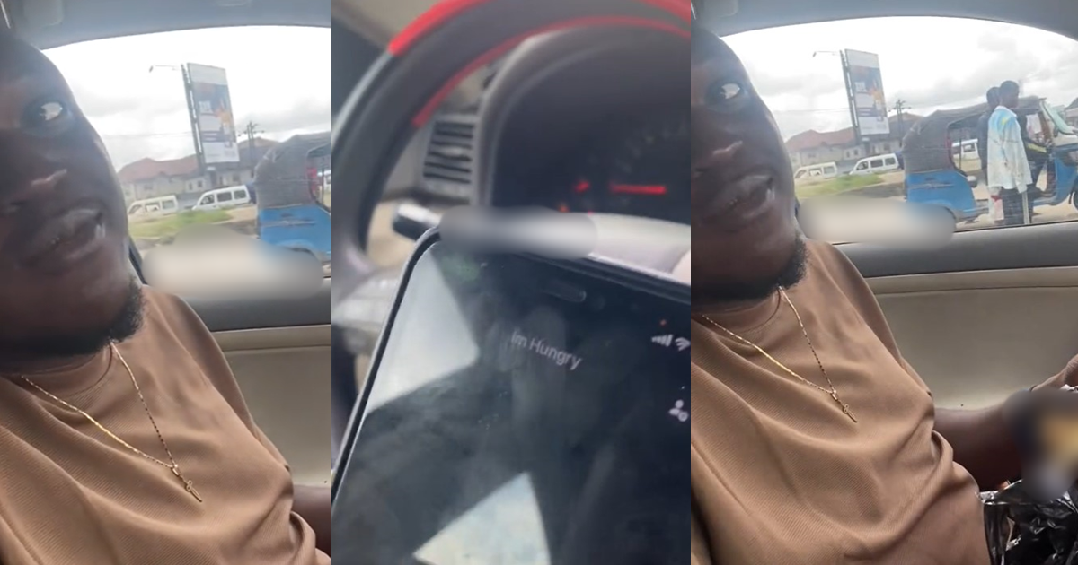 Nigerian man exp0ses unusual encounter with ‘always hungry’ lady (WATCH)