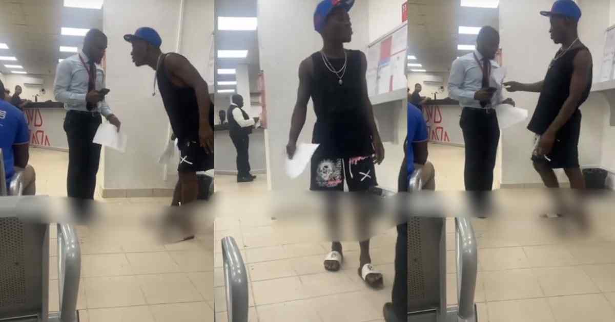 “If I p@ss away, give my money to the less privileged, not my family” – DJ Chicken instructs a banker (VIDEO)