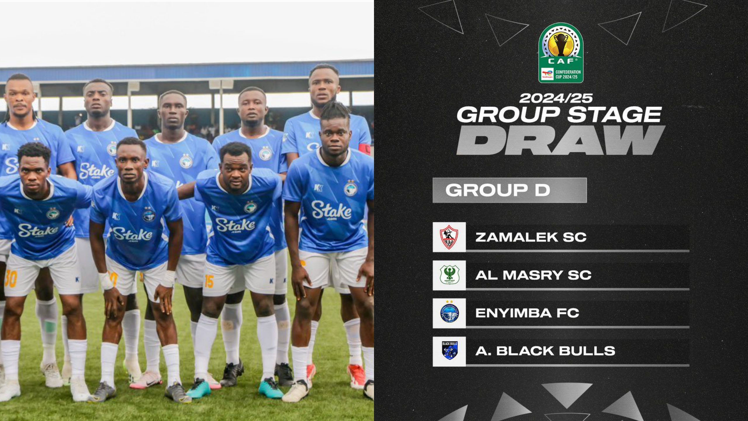 Enyimba Set for CAF Confederation Cup Showdown with Egyptian Giants: Zamalek, Al Masry, in Group D