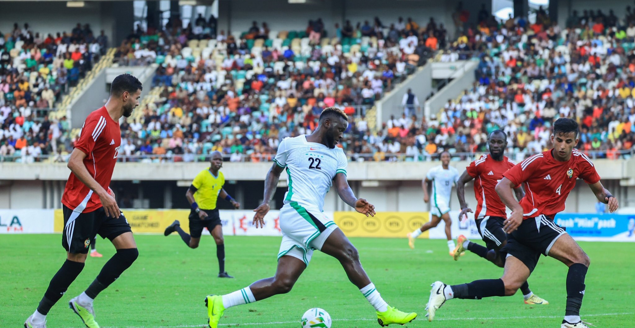 Bashiru’s Late Goal Seals Super Eagles’ 1-0 Win Over Libya