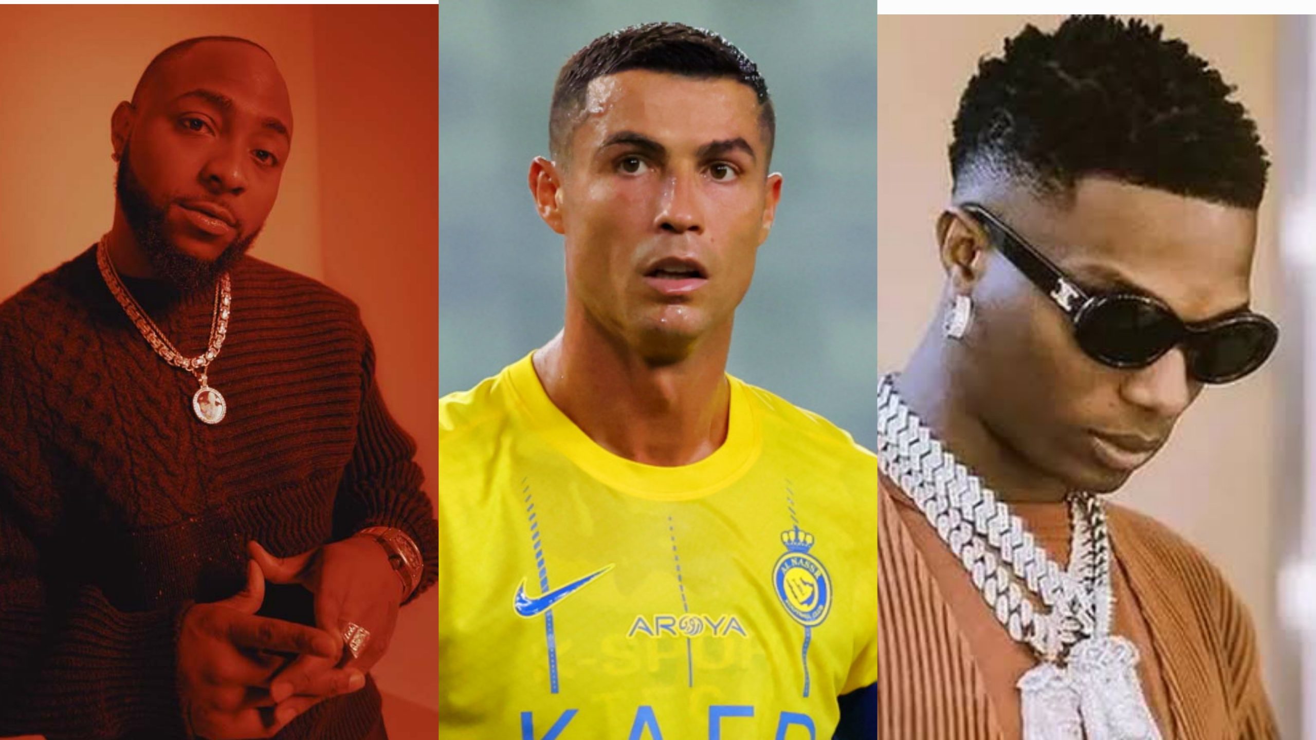 Football Meets Afrobeats: Ronaldo Reveals His Pick Between Wizkid, Davido