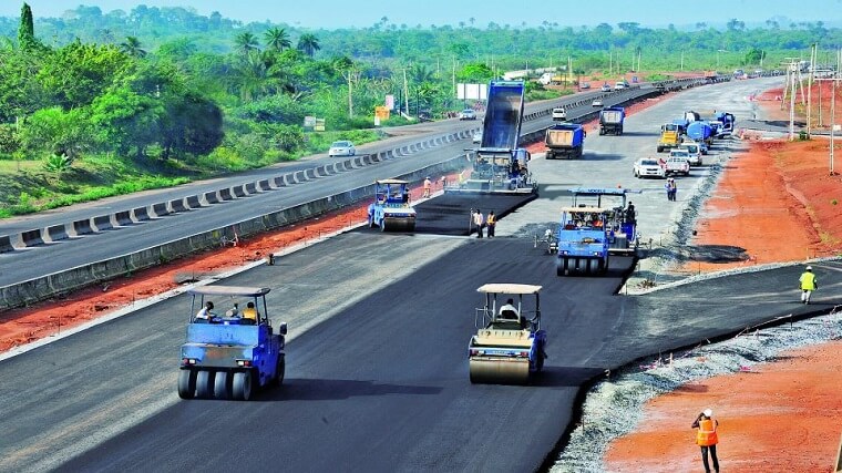 Abuja Kaduna Expressway under construction 1