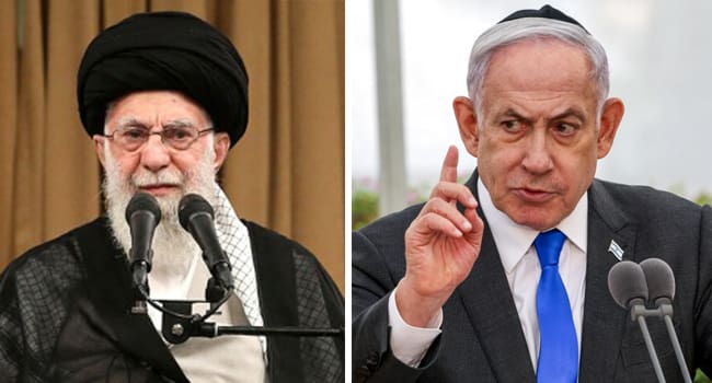 Ayatollah Ali and Netanyahu