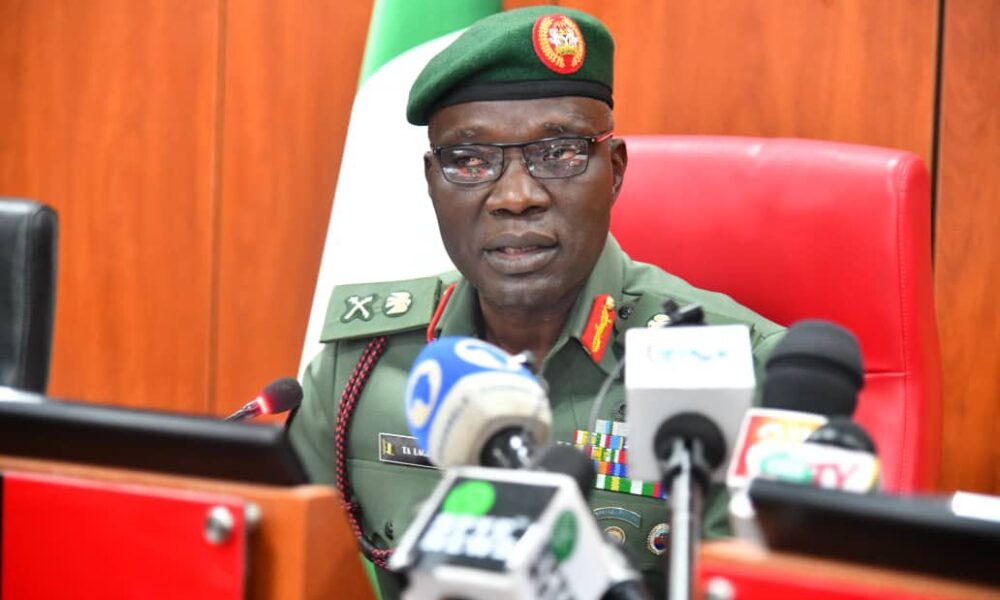 Army breaks silence on appointing new Chief of Army Staff amid death rumours of Lagbaja