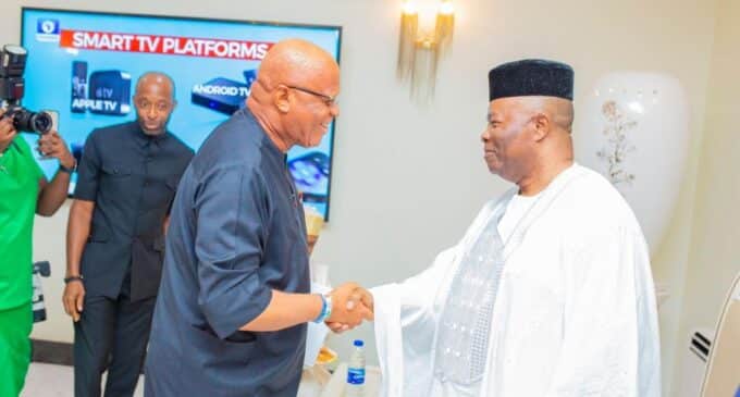 Eno meets Akpabio