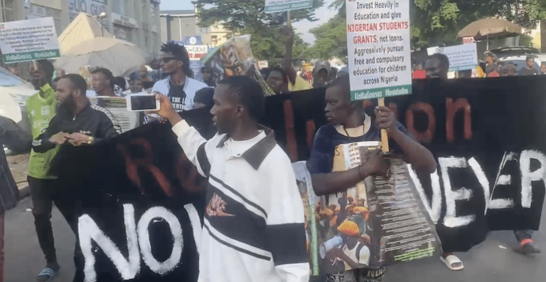 FearlessOctober1 protest holds in Abuja 768x396 1