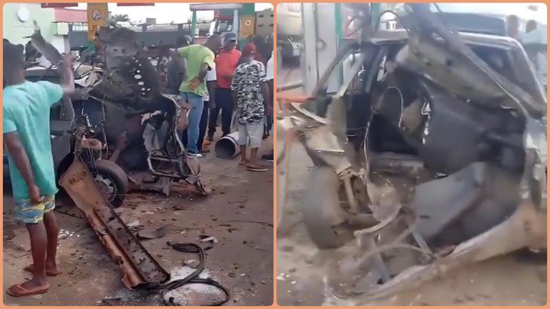 CNG Vehicle Explosion Injures 3 in Benin, Sparks Safety Concerns