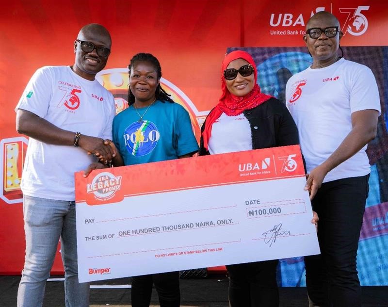 UBA@ 75: UBA rewards 110 loyal customers in ongoing legacy promo 