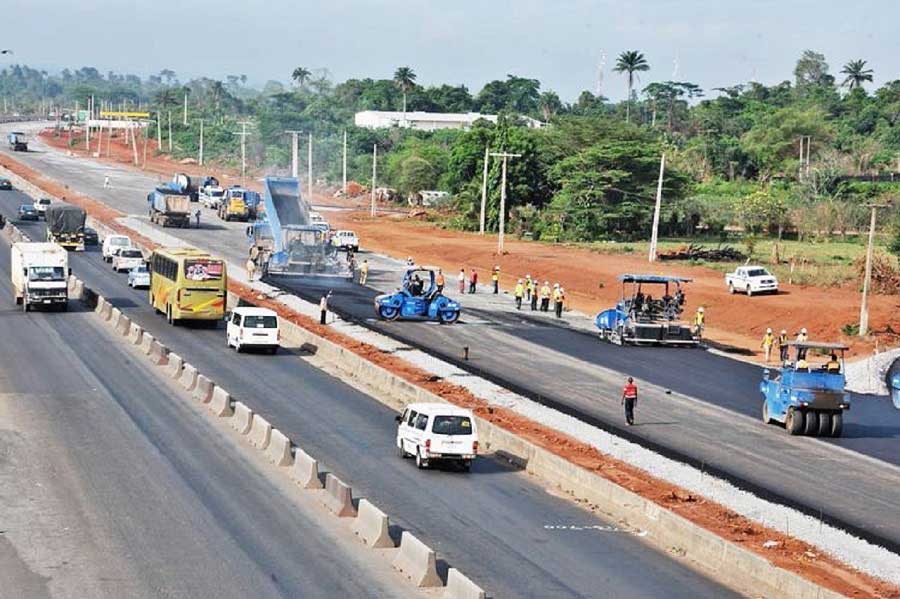 Lagos Ibadan Expressway construction1