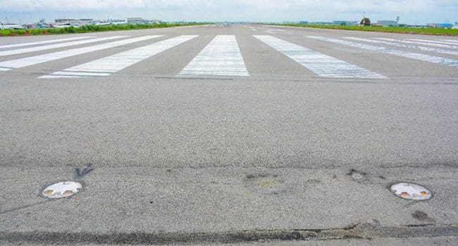 Lagos airport runway