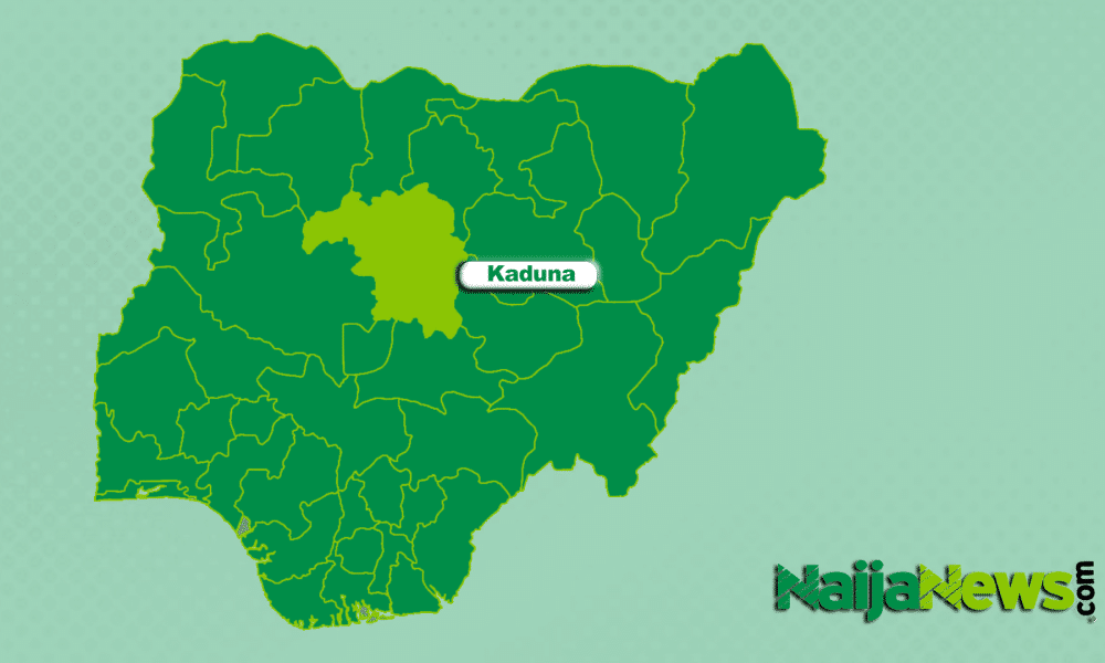 Map of Kaduna State Nigeria