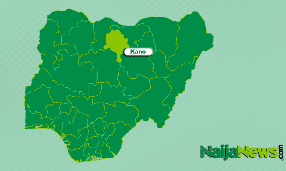 Map of Kano State Nigeria