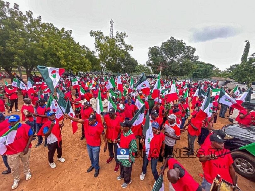 NLC protests in Abuja