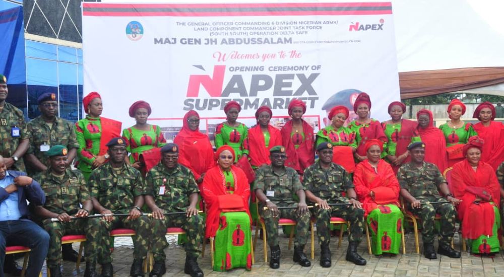 Nigerian Army Launch NAPEX Supermarket