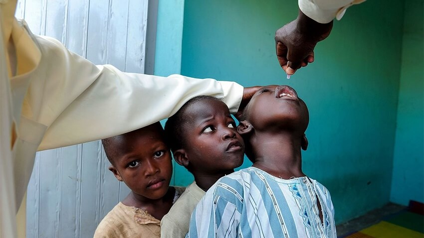 Polio vaccine in Nigeria