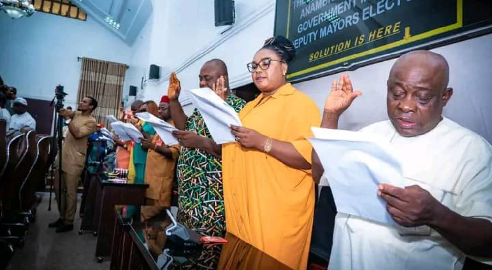 Soludo Swears In Newly Elected Local Government Chairmen