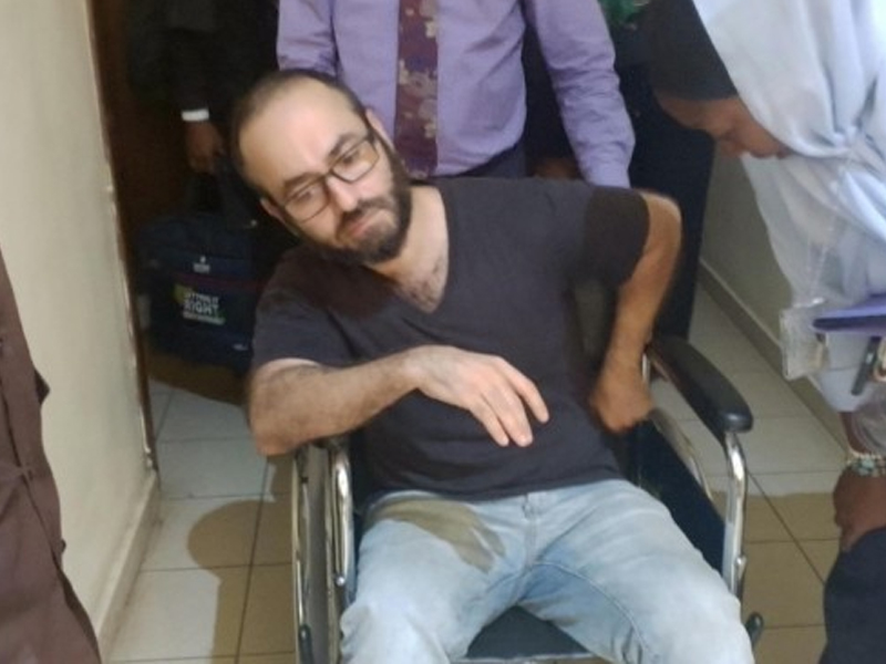 Tigran Gambaryan in court